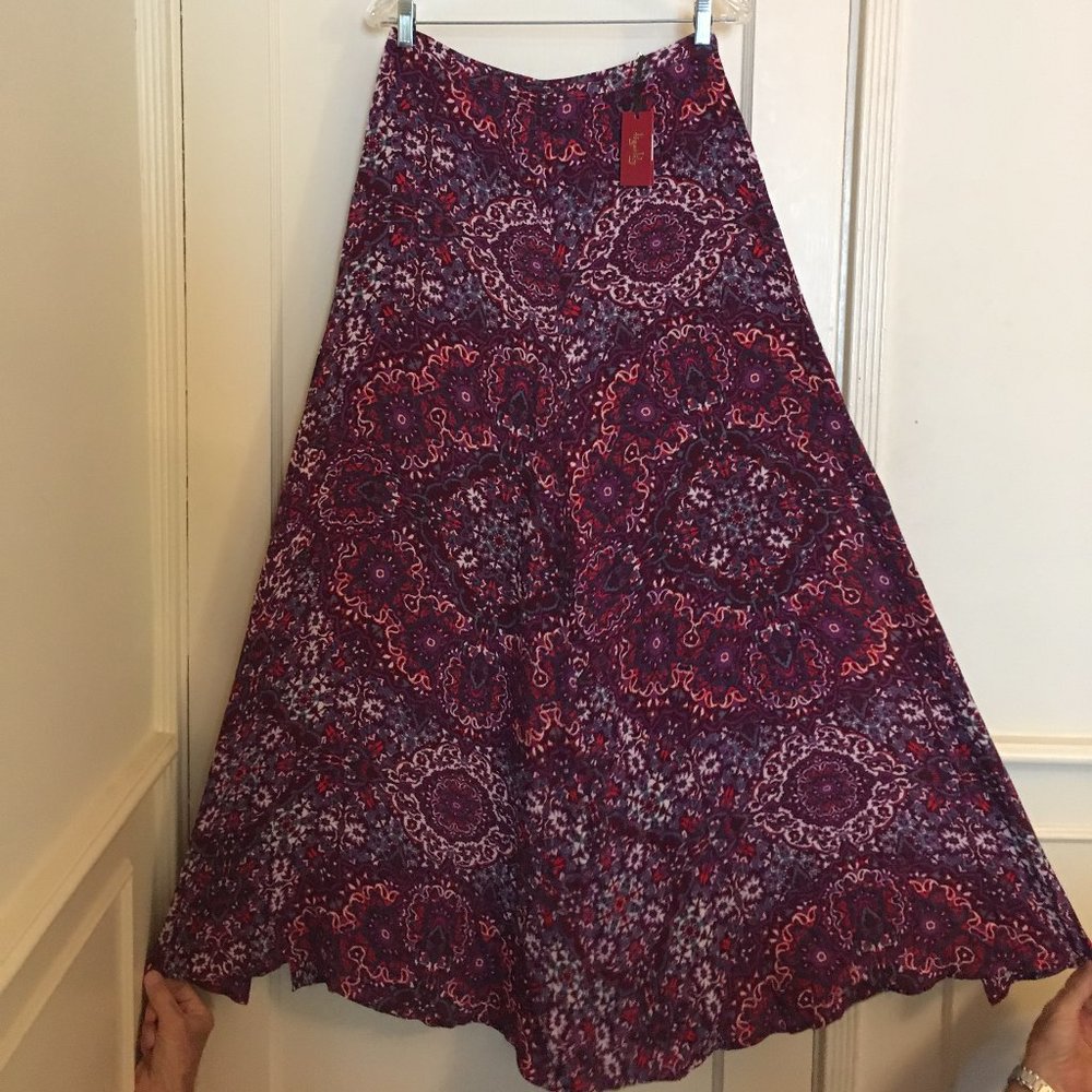 Tigerlily Violet Fleurette Skirt NWT